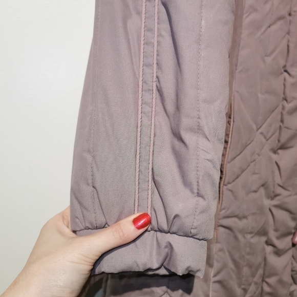 Vintage Purple Quilted Coat - Picture 10 of 15